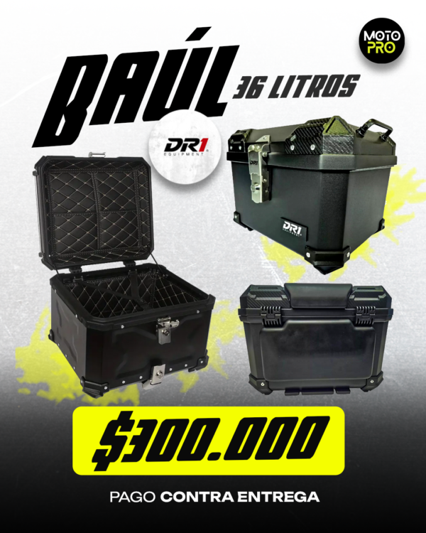 Baúl DR1 36 LITROS